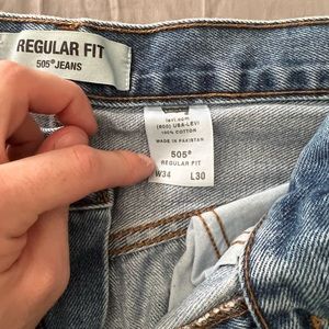 VINTAGE Levi’s 505 34X30 1990’s